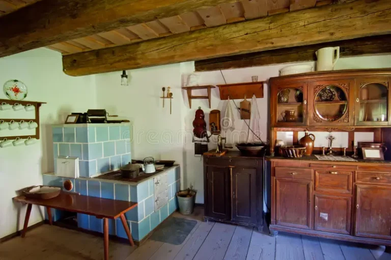 before Old wooden Kachan